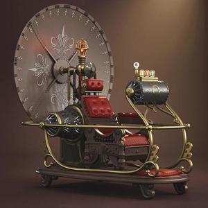 The Time Machine 1960 3D Printing Model | Assembly
