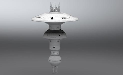 Space Dock Scale model
