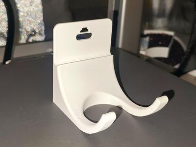 Xiaomi and Leifeng hairdryer holder compatible with various wall-mounted hooks