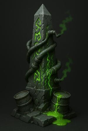 Toxic Waste Obelisk