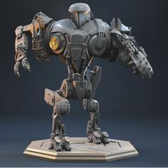 Cain 3D Printing Model | Assembly + Active