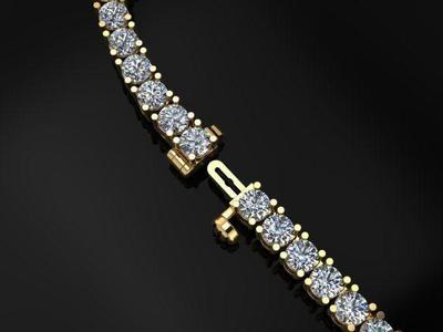 Diamond Tennis Necklace 2mm50