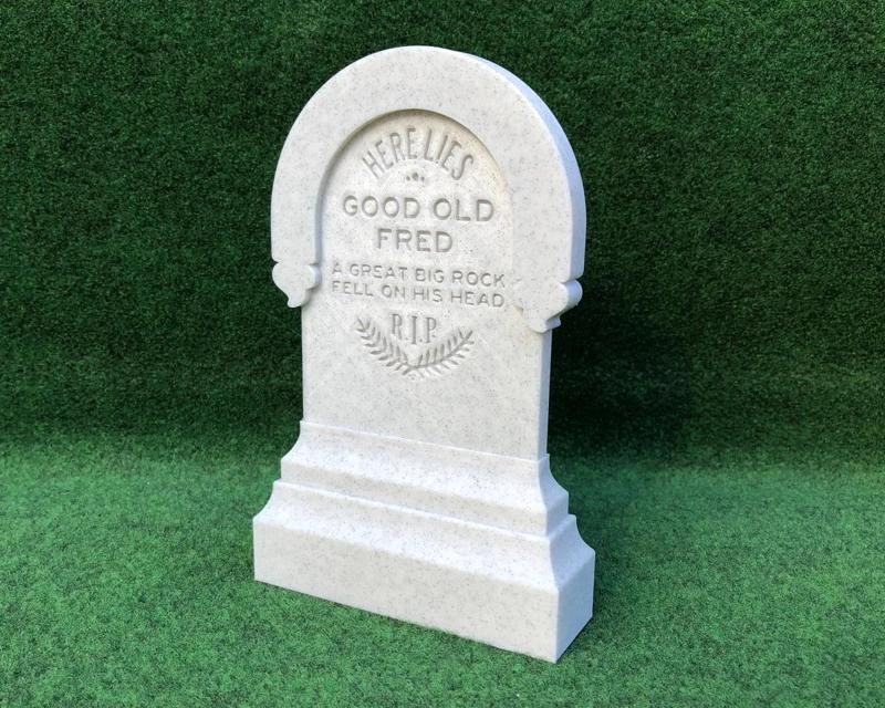 Haunted Mansion “GOOD OLD FRED” Tombstone