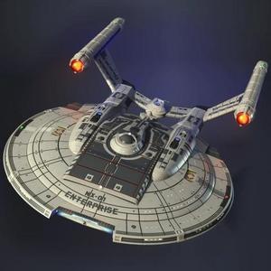 Enterprise NX-01 STL Files for 3D Printing | Assembly Model