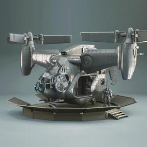 Vertibird STL files for 3D Printing | Assembly + Active
