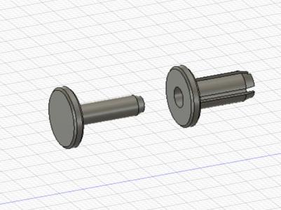 Ø 7mm x 15mm Steckverbinder