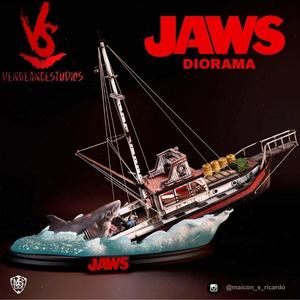 Jaws Diorama