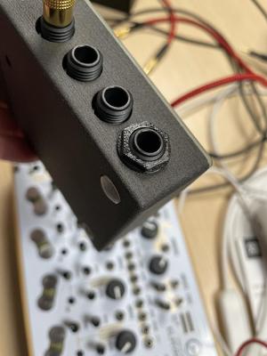 1/4″ Audio Jack Nut, Low Profile