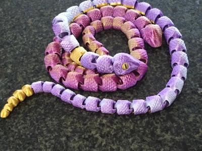 Articulated Ekans and Arbok Snake Toys