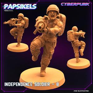 INDEPENDENCE SOLDIER – B