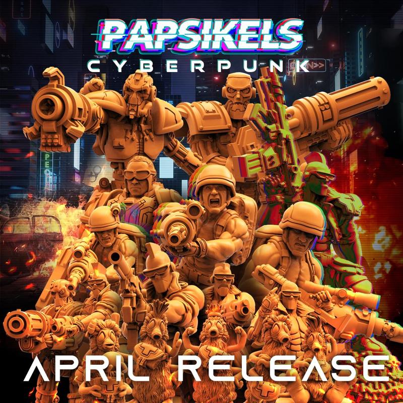 APRIL 2022 TRIBES – CYBERPUNK RELEASE