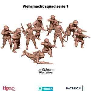 Wehrmacht squad serie 1 – 28mm