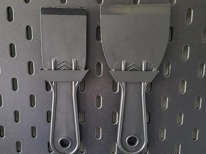 IKEA Skadis scraper holder