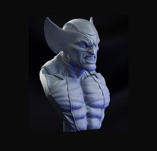 WOLVERINE X- MEN BUST