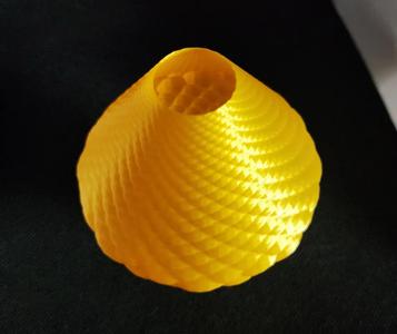 ≋ Pleated Spiral Vase ≋