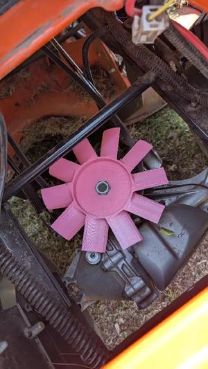 Lawn Tractor Fan   