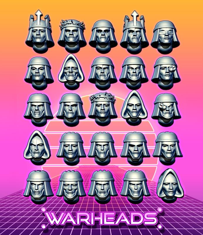 Holy Visages! Extra Pious! (25 heads)