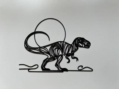 T-Rex Wall Art #4   
