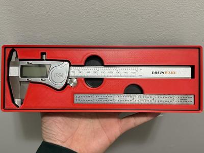 Gridfinity Caliper & Ruler Holder