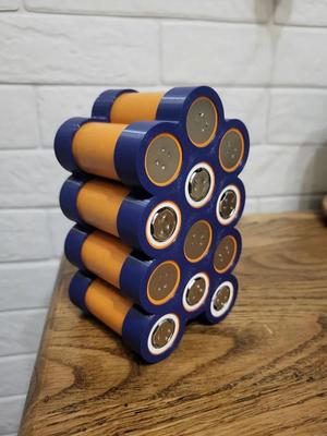 18650 or 26650 Batteries Holder – 12 pieces (3S4P or 4S3P)