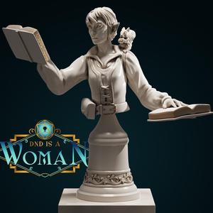 Elf Wizard – Mohrigya – Bust