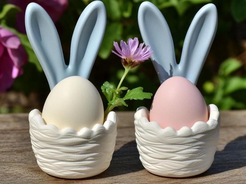 Bunny Egg Holder – Cute Easter Decoration