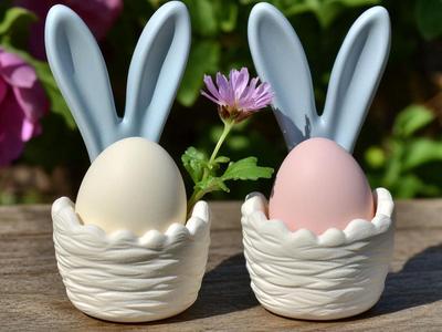 Bunny Egg Holder – Cute Easter Decoration