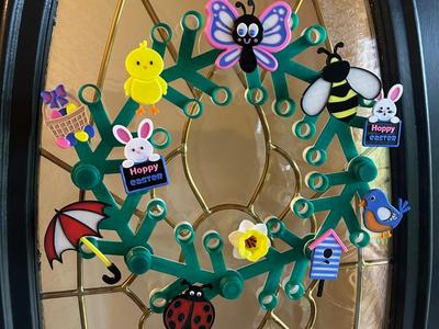 Lego Wreath Spring