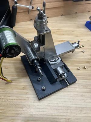 Milling attachment holder for CZ50 watchmakers lathe