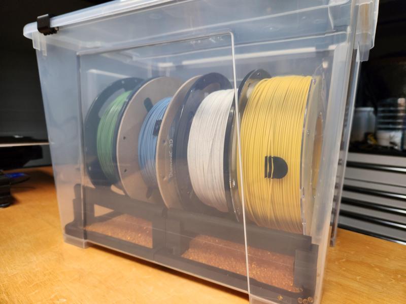 Spool Holder Drybox – Ikea Samla 22L