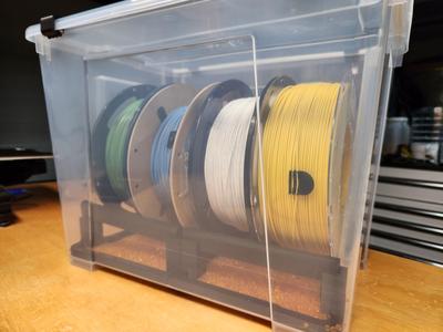 Spool Holder Drybox – Ikea Samla 22L