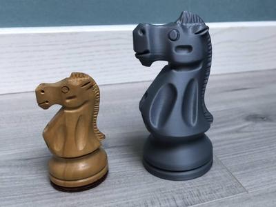 1972 Reykjavik Chess Pieces : The Knight