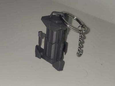 Spike keychain