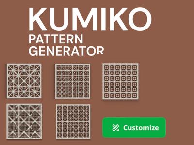 Kumiko Pattern Generator