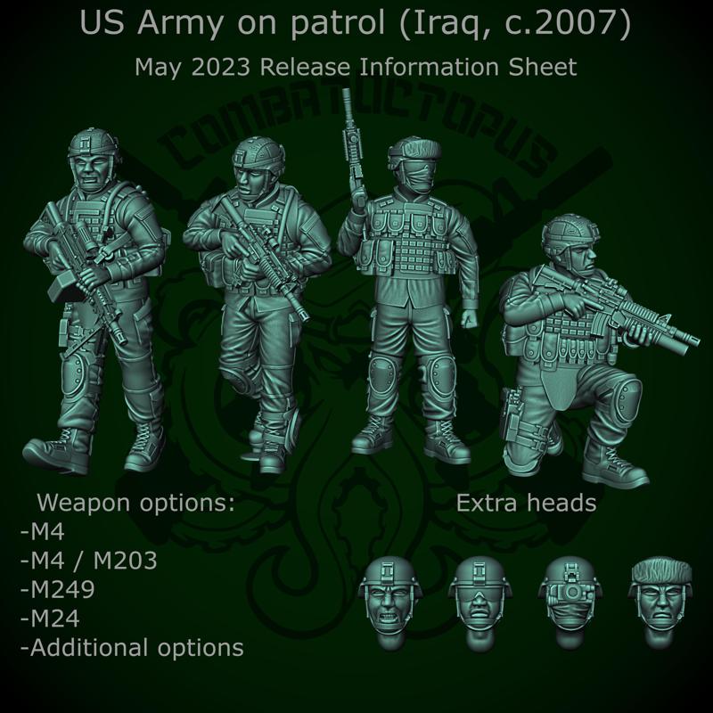 Patreon pack 22 – May 2023 – US Army patrol c2007