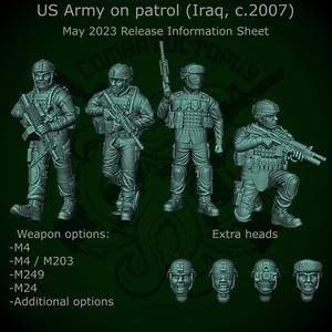 Patreon pack 22 – May 2023 – US Army patrol c2007