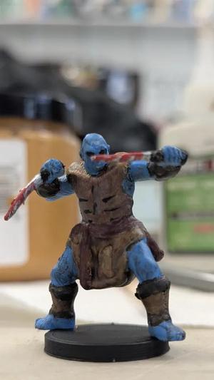 Goliath, Human Rogue / Bandit (32mm+40mm) (DND / TTRPG)