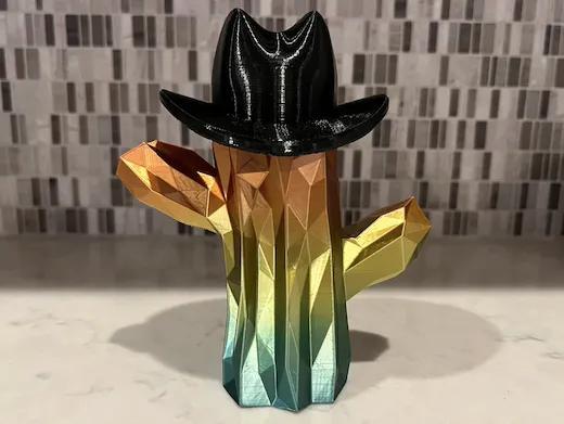 Cowboy Hat for Low Poly Cactus