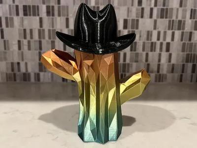 Cowboy Hat for Low Poly Cactus
