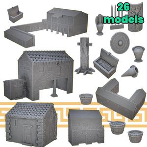 Realistic Roman Village #1