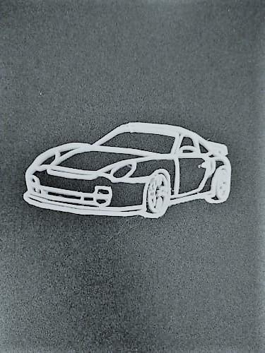 Porsche keychain