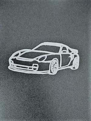 Porsche keychain