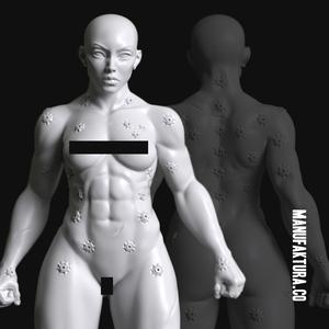 Sedition Series 02g – Female Gene-Forged Warrior Without Armor Plate