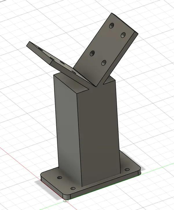 Security camera wall mount
