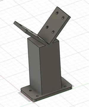 Security camera wall mount