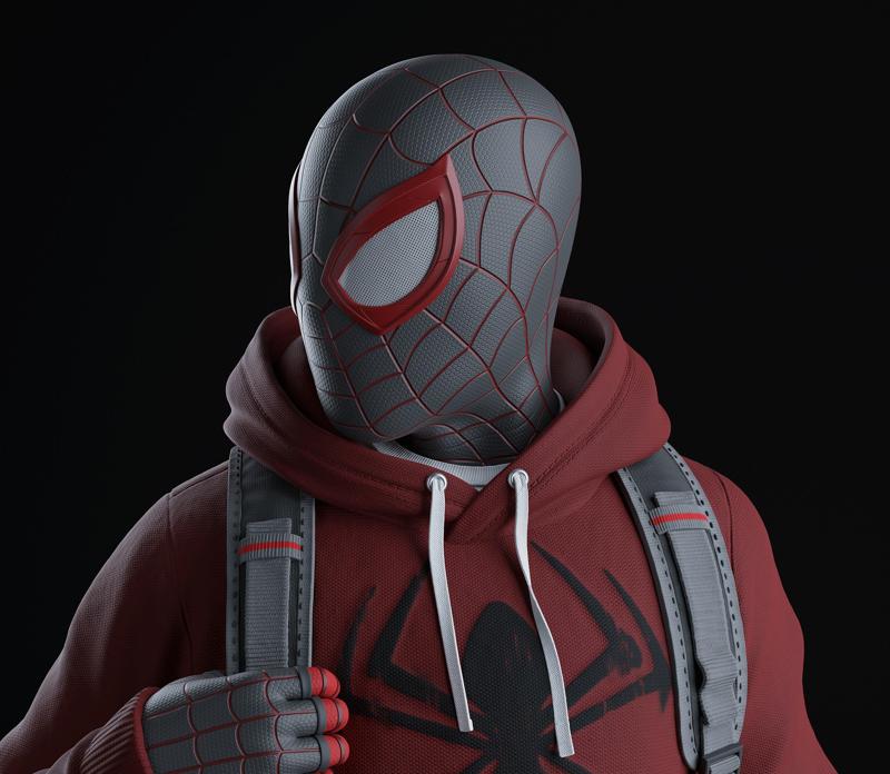 Spider-Man Miles Morales – Statue