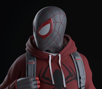Spider-Man Miles Morales – Statue