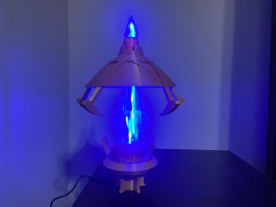 FFXIV Aethernet Shard Lamp