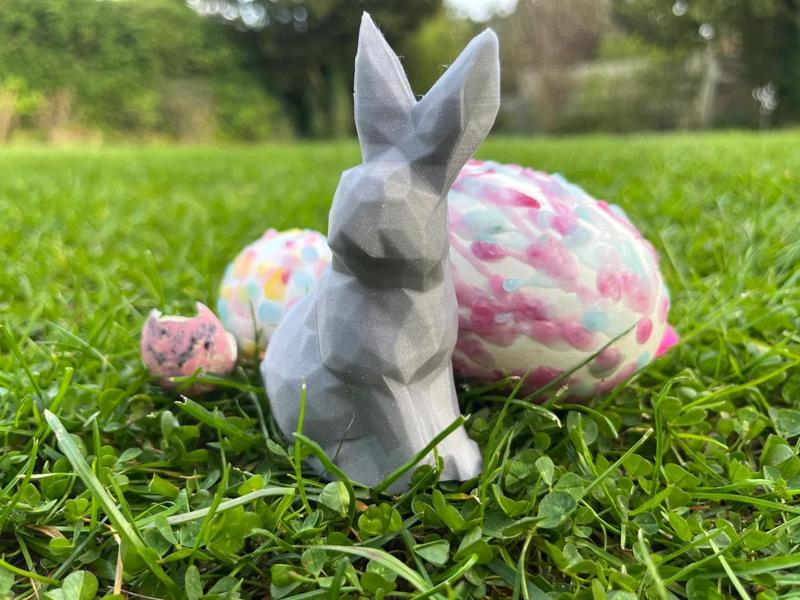 Easter Bunny Low Poly