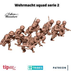 Wehrmacht squad serie 2 – 28mm